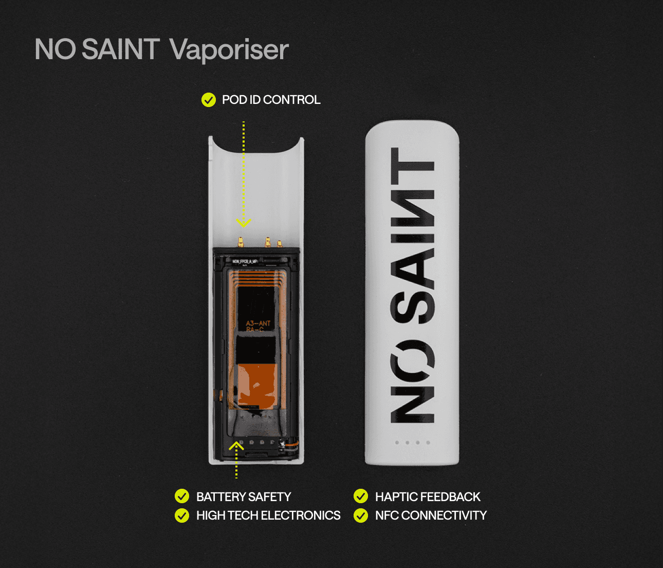 NO SAINT vaporiser